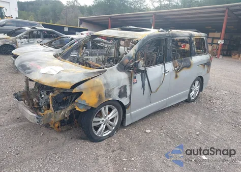 2011 Nissan Quest Le from USA, damaged, VIN JN8AE2KPXB9005091